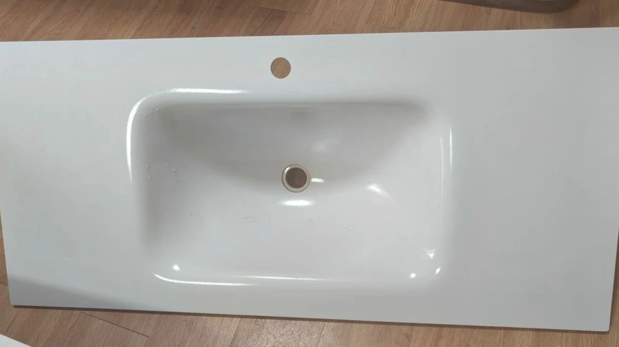 Sintered Stone Vanity Counter For Hotel Projects Sintered Stone Vanity Counter For Hotel Projects