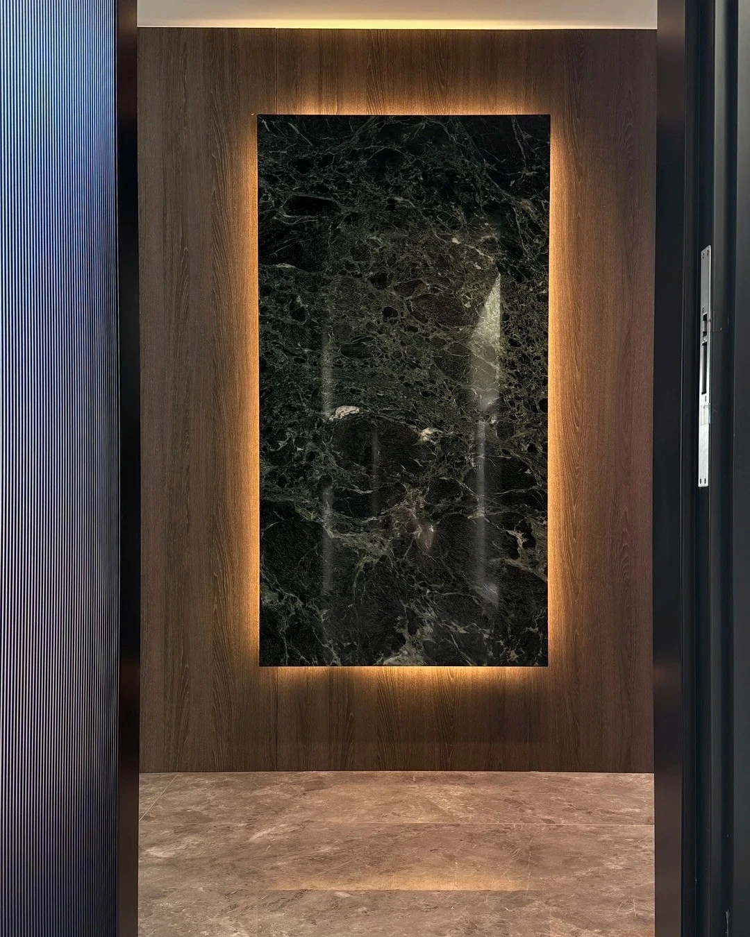 Sintered Stone Living Room Feature Wall Sintered Stone Living Room Feature Wall