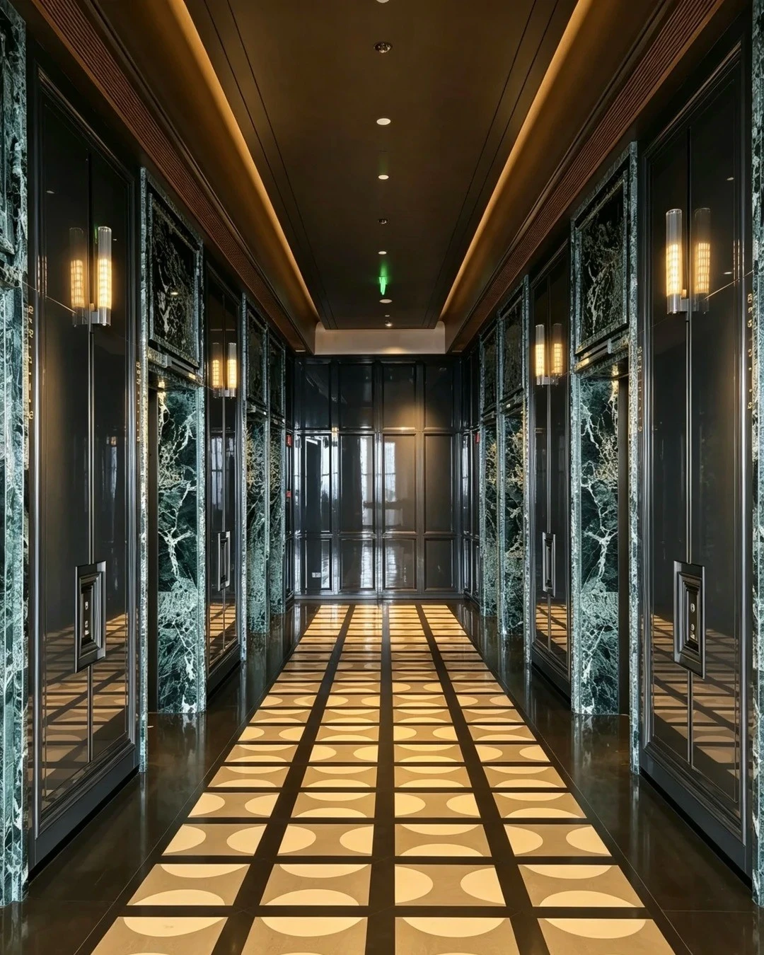 Sintered Stone Hotel Lobby Wall Cladding Sintered Stone Hotel Lobby Wall Cladding